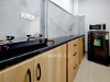 Kitchen of Plot 47 Trustedstay Service Apartment in Kondapur